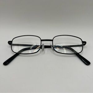 Equate Council Black +2.00 PD62mm Eyeglasses Frames Only Unisex